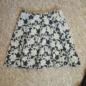 High waisted skater skirt